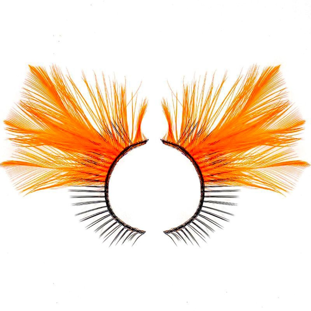 Dorisue Halloween lashes Pumpkin Orange color lash